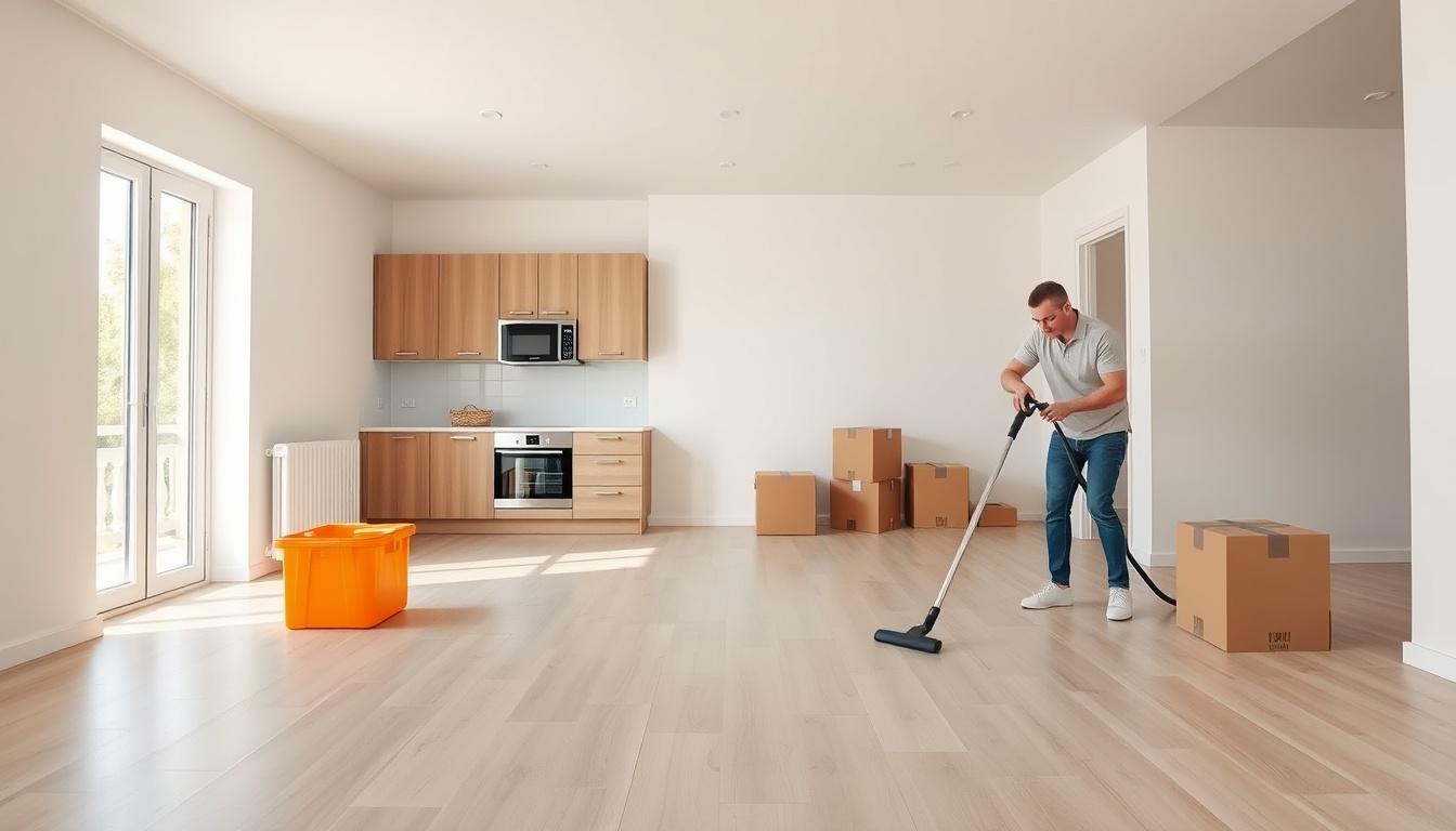 Cleaning for a smooth handover